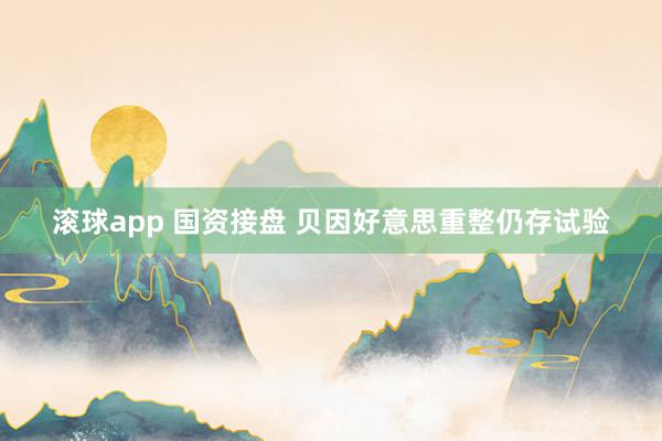 滚球app 国资接盘 贝因好意思重整仍存试验