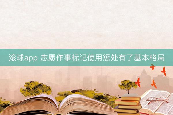 滚球app 志愿作事标记使用惩处有了基本格局